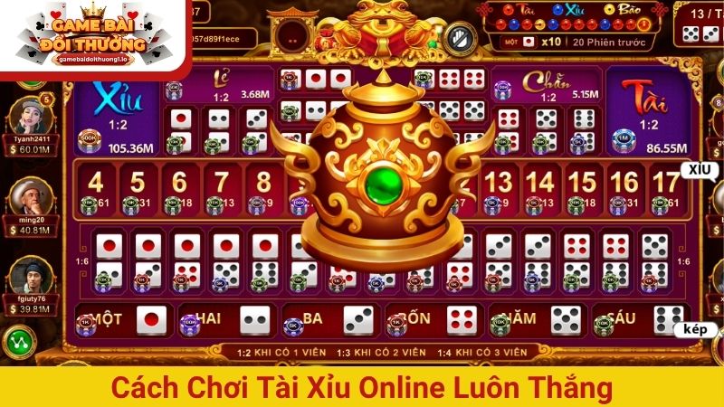 cách chơi Tài Xỉu online luôn thắng