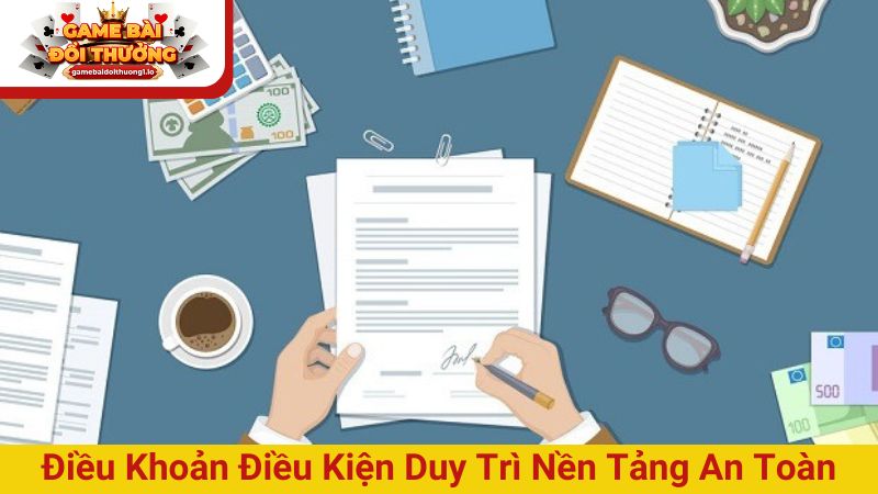 Điều khoản điều kiện duy trì nền tảng hoạt động an toàn