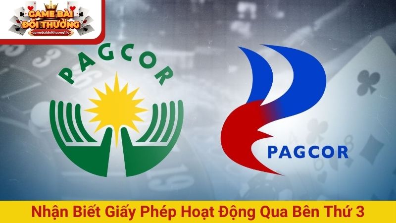 Nhận biết giấy phép hoạt động qua bên thứ 3